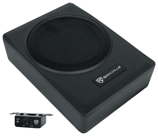 SS65P 400w 6.5" Slim Under-Seat Active Powered Car/Truck Subwoofer