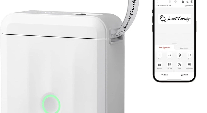 New NIIMBOT D110 Label Maker Machine